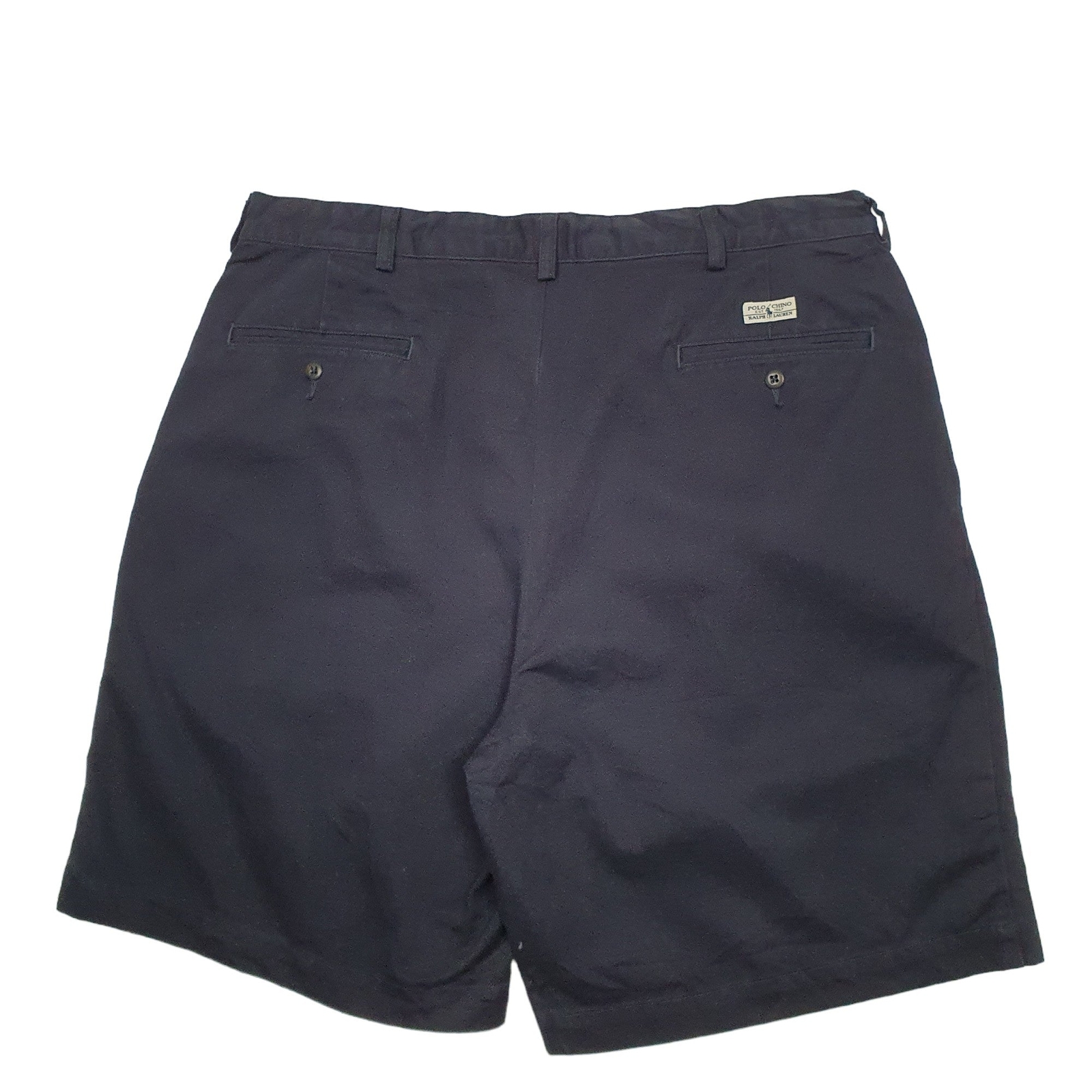 POLO RALPH LAUREN Navy Chino Cotton Shorts Mens W38 image 2