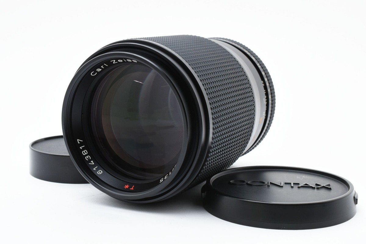 ✨美品✨ CONTAX Sonnar T* 135mm F2.8 Lens Carl Zeiss 135mm f2.8 T* Sonnar CY – SÔNG HỒNG CAMERA