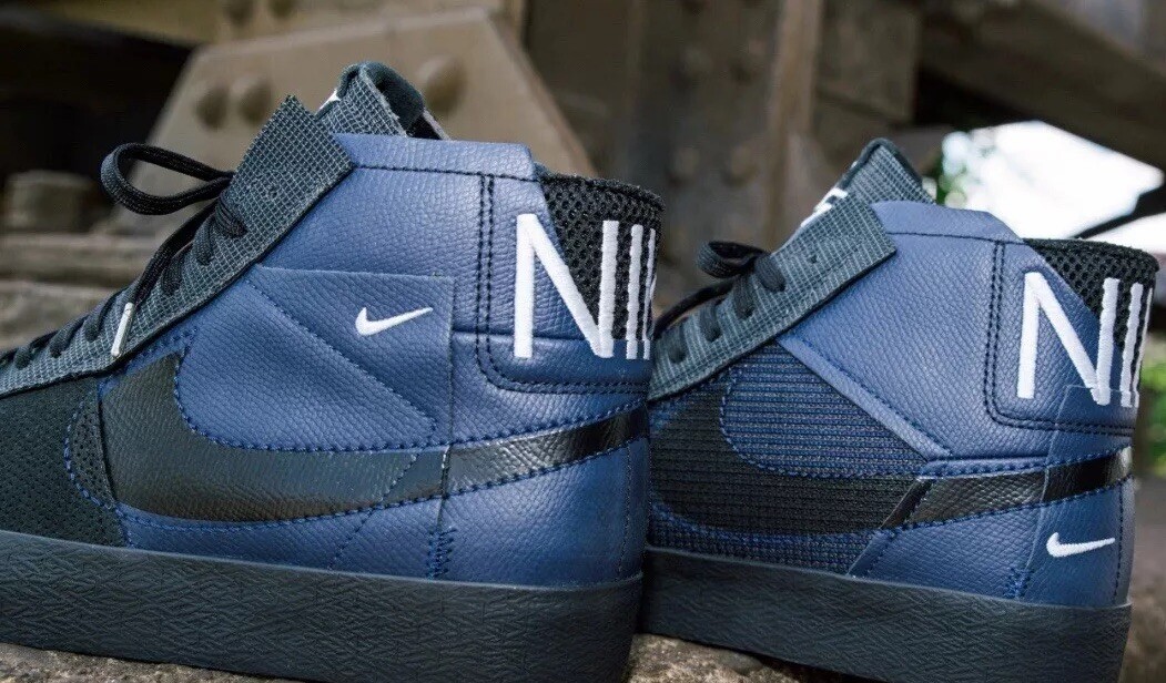 Nike Zoom Blazer Premium SB Mid Deconstructed - Midnight