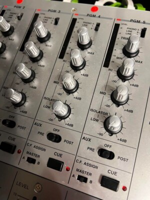 Vestax PMC-500 DJ Mixer Professional Mixing Controller