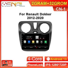 For Renault Lodgy Dacia Dokker Multimedia Video Player Car Stereo Radio GPS Navi