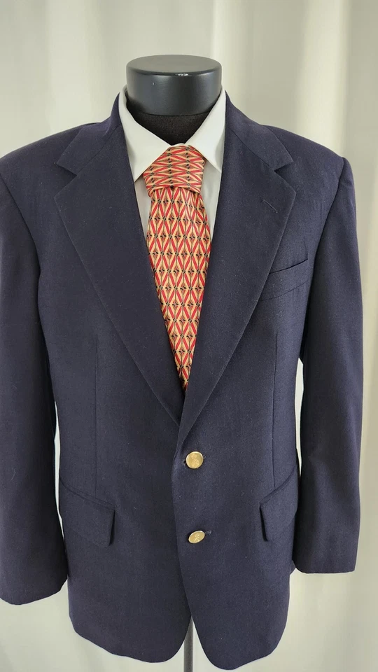 Charleston Tie Rack Gold Black 100% Silk Made in Italy - Image 2 of 4