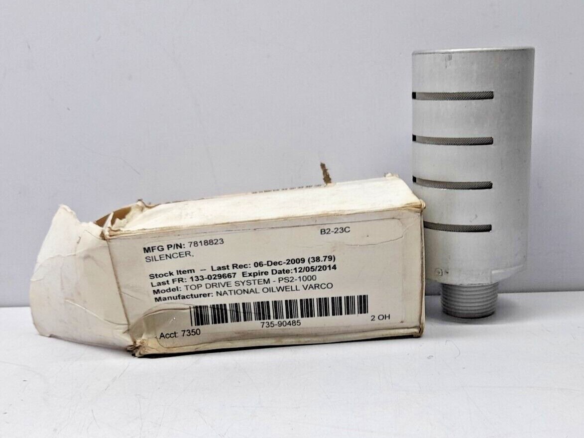 Parker ES75MC Silencer 250 PSI Max NOV 7818823