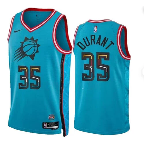 Kevin Durant Phoenix Suns Blue Jersey