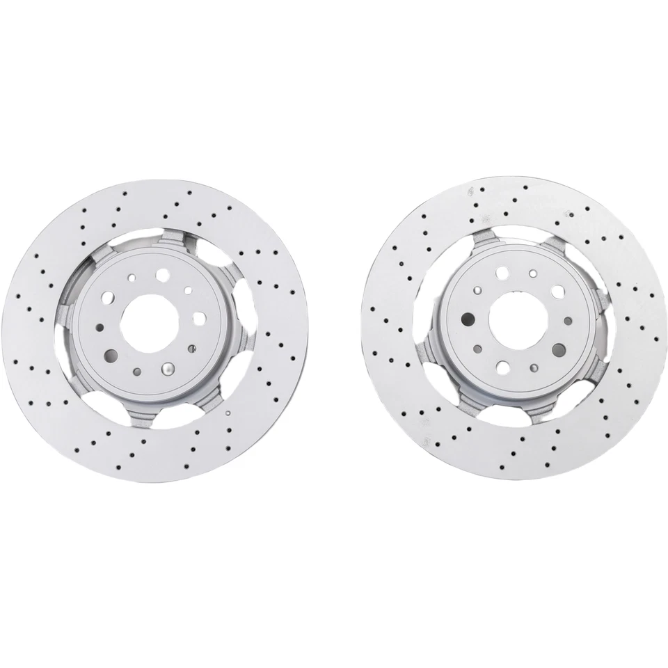 235318 Front Brake Rotors Set for Maserati Granturismo Quattroporte GranCabrio Foto 2 de 4