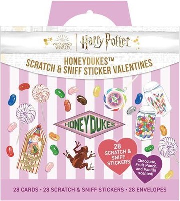 Harry Potter Honeydukes Scratch & Sniff Sticker Valentines by Insights 97988866