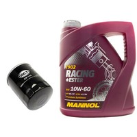 MotoröL Set 10W-60 4 Liter ÖLfilter SM168 FüR Lancia Delta Dedra Lybra Y10