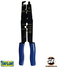 Taylor Cable 43390 Spark Plug Wire Crimping / Multi-Purpose Tool 7mm-10.4mm