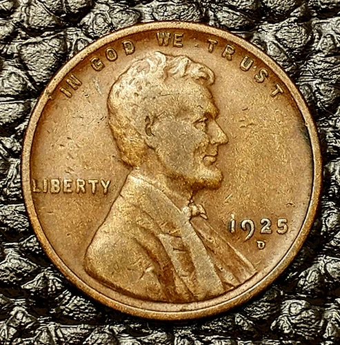 1925-D Lincoln Wheat Cent ~ VERY GOOD (VG) Condition ~ COMBINED SHIPPING!