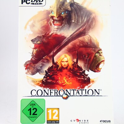 PC DVD Spiel Confrontation Neu Verschweißt