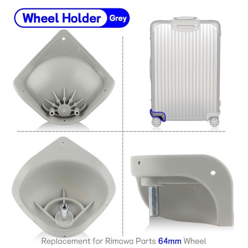 64mm Radhalter Ersatzteile für Rimowa Gepäckbox - Bild 6 von 11