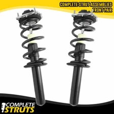 2012-2018 Audi A7 Quattro Front Pair Complete Struts & Coil Spring Assemblies