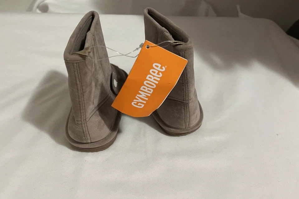 BOTAS GYMBOREE NIÑAS PEQUEÑAS SUAVE CARA DE OSO TALLA 8 NUEVAS CON DEFECTO LEER POR FAVOR Foto 4 de 4