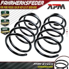 2x Federn Fahrwerksfeder Vorderachse für Ford Focus II DA DP HCP 2.5 ST 05-12