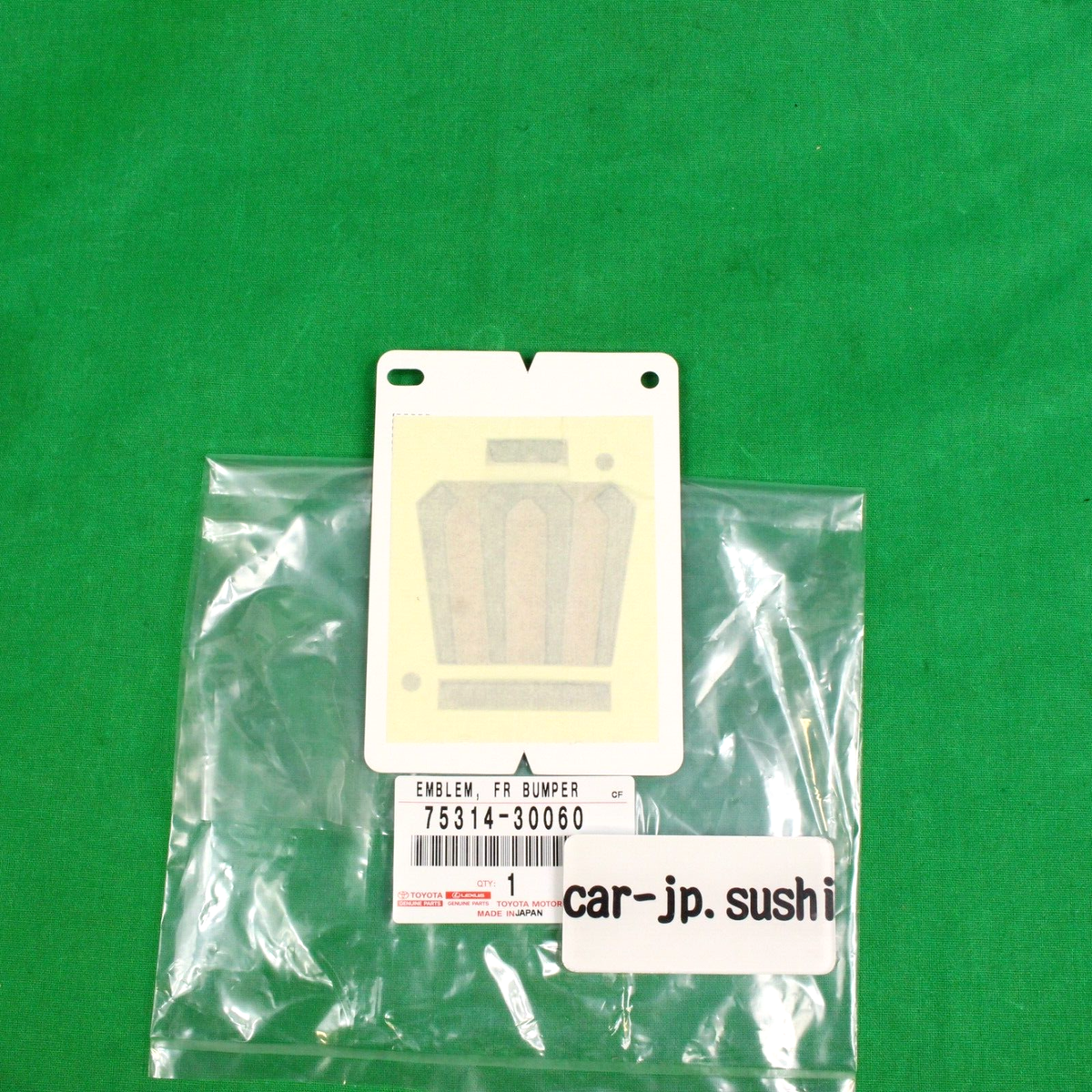 TOYOTA Genuine Front Bamper Symbol Emblem Crown Crossover Badge 
