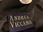 Vintage Andrea Viccaro Suit Women’s Sz 12 Career Black Wool Skirt Jacket Blazer — photo 6
