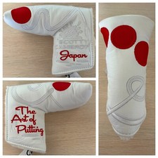 NEW Scotty Cameron JAPAN Gallery The Art of Putting White Blade Putter Headcover