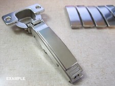 Set 12 Blum Cabinet Hinge Nickel Metal Screw Cap Covers 70T555/84.355/70.1503 
