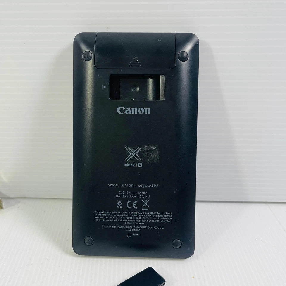 Canon X Mark I Keypad RF Black - Image 4 of 4