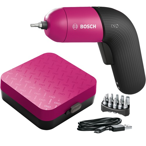 Bosch 3.6 V Cordless Electric Screwdriver Gun Variable Speed 10 Bits