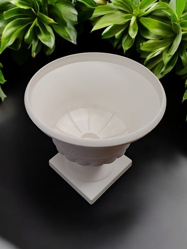 Large Decorative Garden Urn Planter 45cm Diameter x 43cm Height Outdoor Patio - Picture 5 of 40
