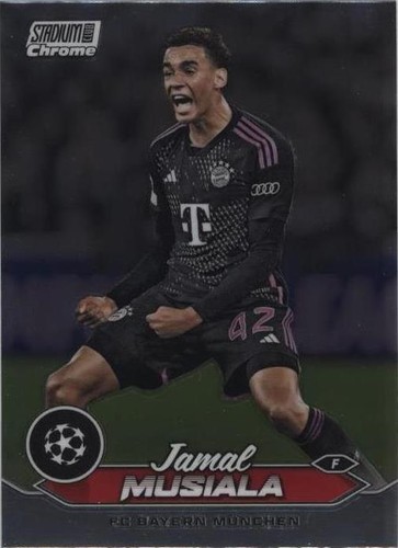 【正規品・未使用】バイエルン・ミュンヘン 23/24 #42 Musiala 2023-24 Topps Stadium Club Chrome #42 Jamal Musiala FC Bayern