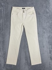 DL1961 Mara Straight Pants Women 25 Meringue Corduroy Mid Rise Instasculpt Ankle