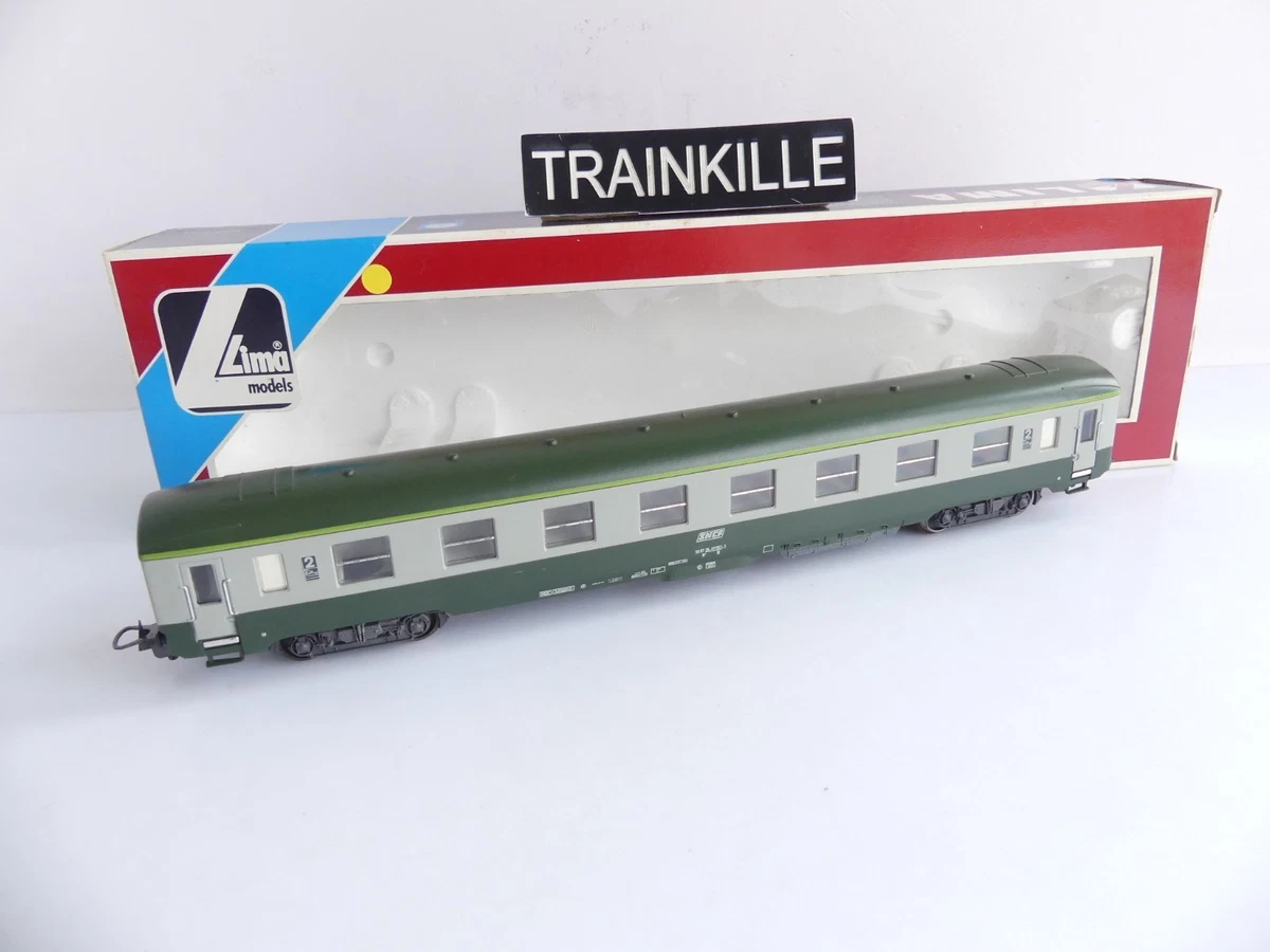 Voiture Corail TER Région Centre 2ème Classe – Lima L309411 – Échelle HO – Neuve