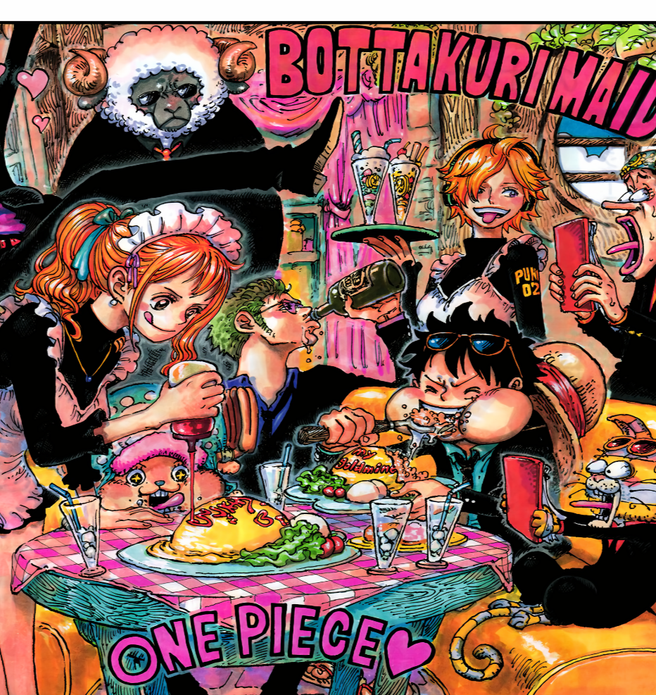 One Piece - Chapter 1149 Shonen Jump Art Spread 11x17 - Art Poster