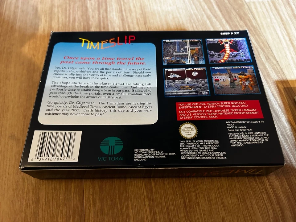 Timeslip Super Nintendo SNES PAL complete - Bild 3 von 4