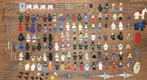 New ListingLego Minifigure And Pieces Lot (Ninjago, Star Wars, Marvel, Vintage, City)