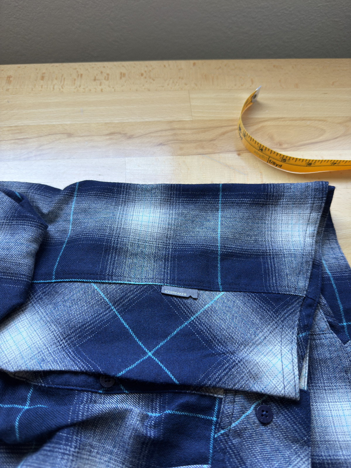 14. Icebreaker Men’s Merino Wool Flannel. Large. Used.