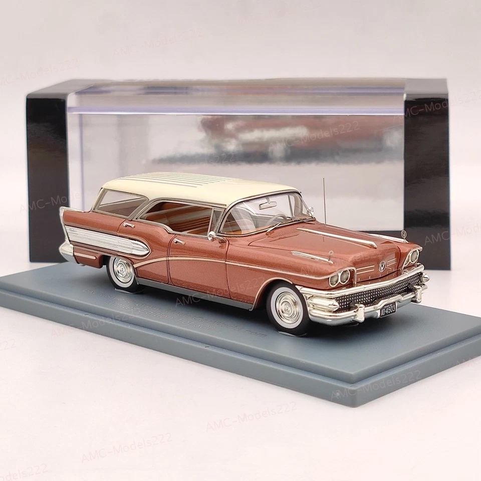 1/43 NEO SCALE MODELS Buick Century Caballero Brown Resin Limited Collection - Image 3 of 4
