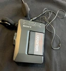 Vintage Sony Walkman WM-F2015 FM/AM Portable Cassette Player W/Headphones + Book