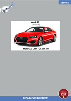 PDF Audi S5 (2016 ➤) Reparaturanleitung Motor 3,0 Liter TDI 341 PS