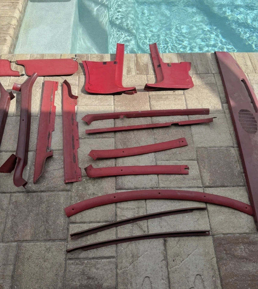 1974-78 Mustang II Ford 74 75 76 77 1978 INTERIOR PARTS LOT - Image 2 of 3