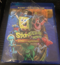 The SpongeBob Movie: Search for SquarePants New Blu-ray With DVD, Widescreen