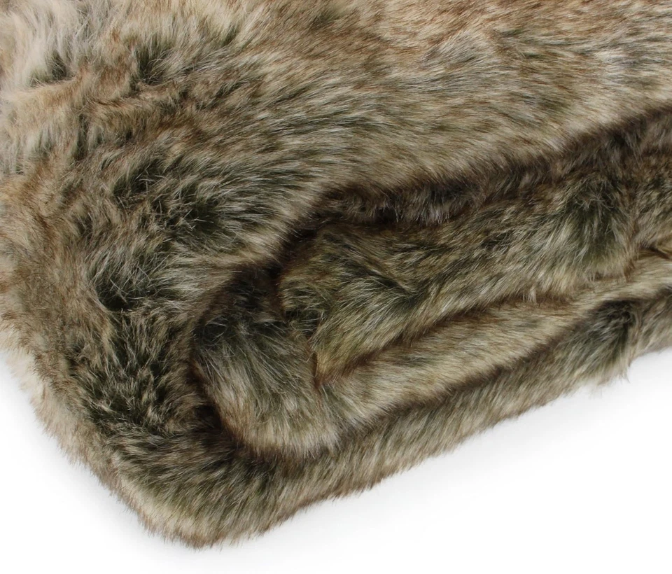 - Coperta, Effetto Pelliccia, Design Orso Bruno, Microfibra, 150 X 200 Cm - Orso - Immagine 3 di 4