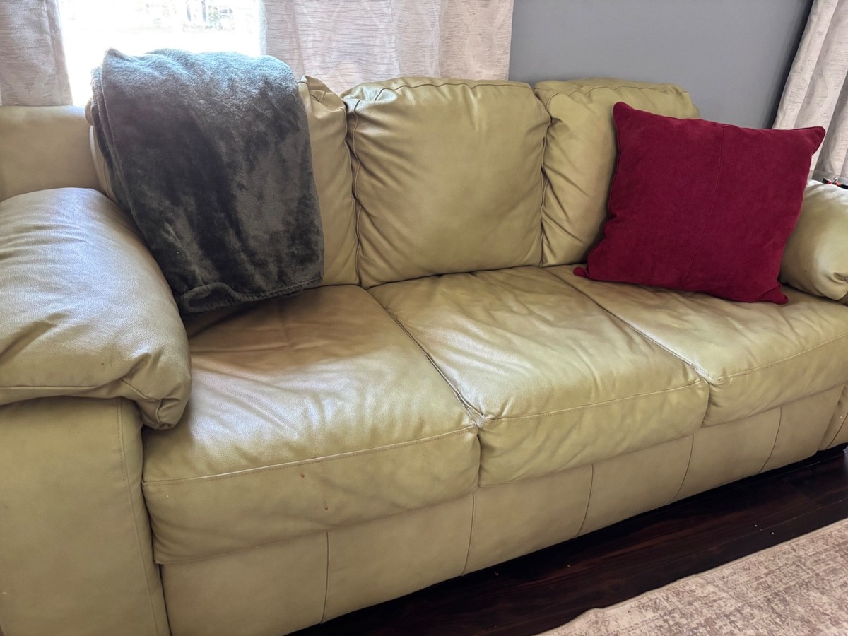 leather couch Italsofa | eBay