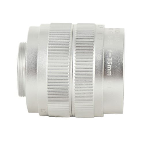 35mm F1.7 C Mount Television TV Film Fixed Focus Mirrorless Camera Lens - Picture 21 of 22