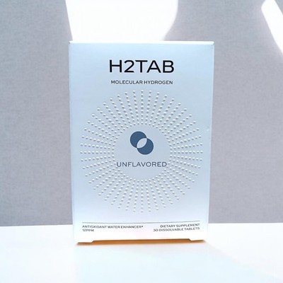H2Tab Molecular Hydrogen Tablets with Magnesium Hydrogen 30 Dissolvable Tablets