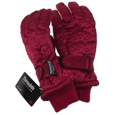 Joe Boxer Girls Quilted Winter Gloves 3M 40g Thinsulate Snow Ski Hiking Warm NEW
