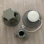 Valves durables à 6 trous pour bateaux, kayaks, matelas pneumatiques, bouchon