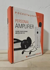 Williams Sound Pocketalker 2.0 Personal Amplifier Bundle PKT 2.0 VA RCH - New OB