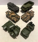 Vintage Dinky Military Diecast Vehicle x 6 Job Lot