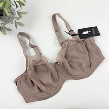 Sculptresse by Panache Chi Chi Full Cup Underwire Bra Beige Size 44D