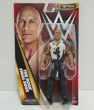 THE ROCK FINAL BOSS - WWE WWF Mattel Main Event Top Picks 2026 Figure IN STOCK