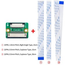 For Raspberry Pi 5 DSI Display Cable and CSI Camera Adapter Board 15Pin to 22Pin