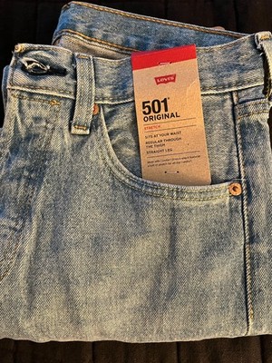 nwt mens levis 501 jeans 28x30