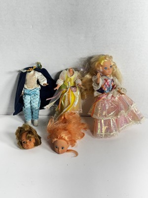 Lady Lovely Locks Dolls with Beautiful Outfits Vintage 80 s Lot of 3 Have Wear